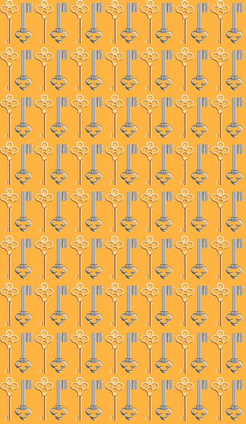 几何抽象印花华亿平台图片