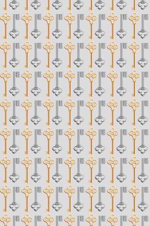 几何抽象印花华亿平台图片