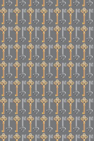 几何抽象印花华亿平台图片