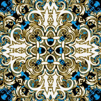 501944-欧式花纹墙纸装饰复古女装衬衣内衣连