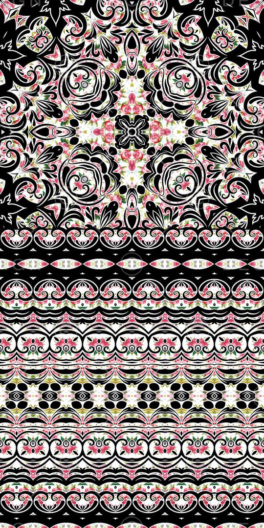 欧式印花华亿平台图片