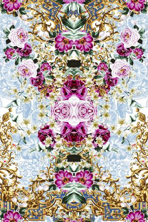 图案印花华亿平台图片