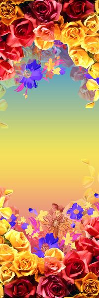 玫瑰印花华亿平台图片