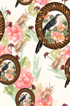 圣诞风印花华亿平台图片