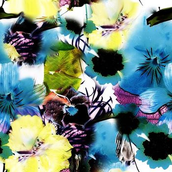 502123-2016 时尚 大牌 新潮 水彩 