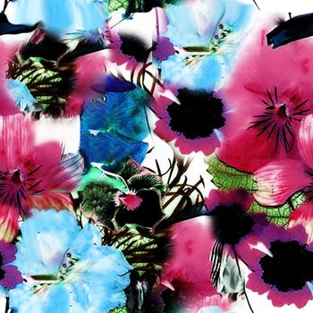 502125-2016 时尚 大牌 新潮 水彩 