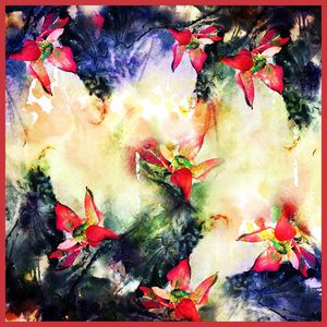 方巾印花华亿平台图片