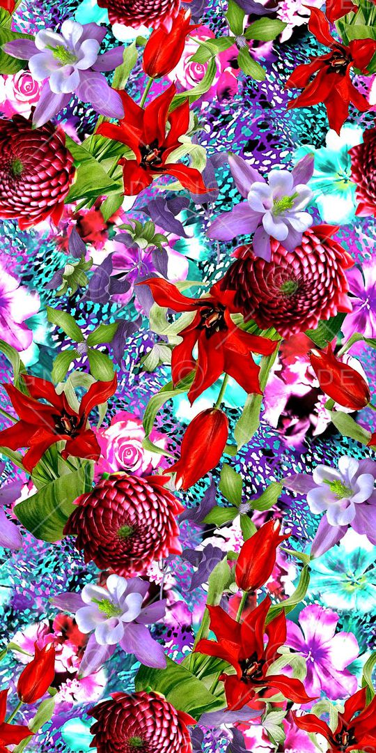 热带风格印花华亿平台图片