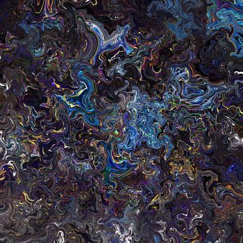 G抽象未来印花华亿平台图片