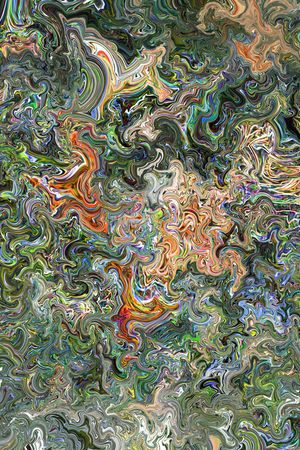 G抽象未来印花华亿平台图片