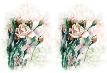 502593-原创浪漫定位花卉