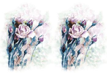 502594-原创浪漫定位花卉