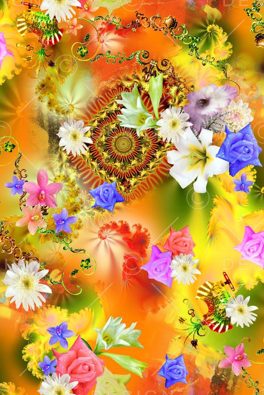 时尚印花华亿平台图片