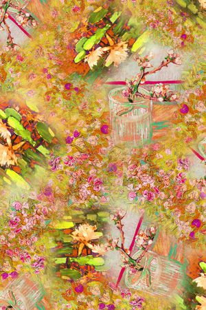 复古印花华亿平台图片