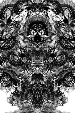 抽象风印花华亿平台图片