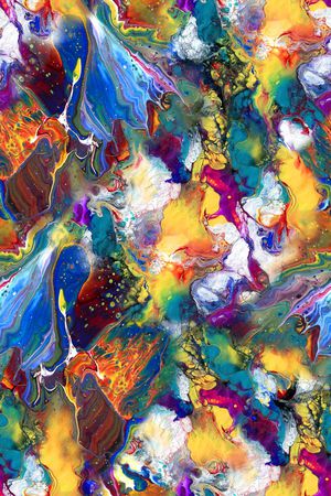 抽象印花华亿平台图片