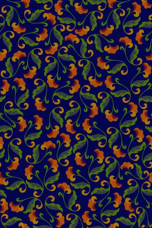 复古印花华亿平台图片