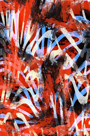 时尚写意印花华亿平台图片