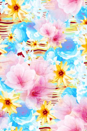 流行时尚印花华亿平台图片