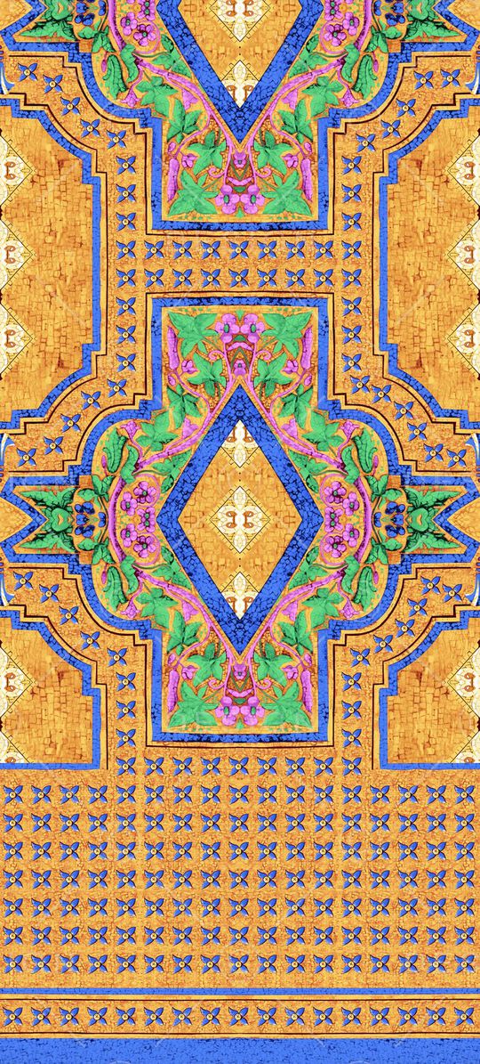 大马士革印花华亿平台图片