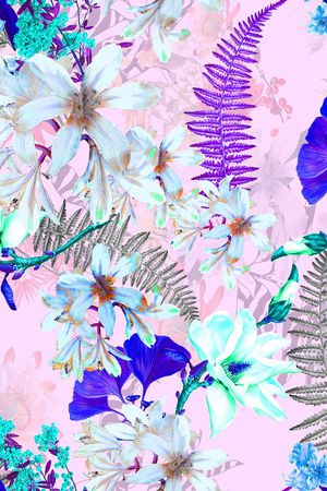 流行时尚印花华亿平台图片