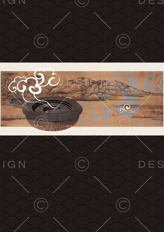 土楼印花华亿平台图片