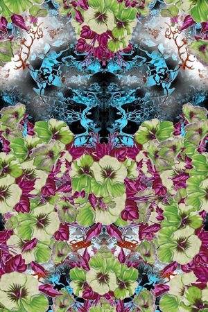 藏羚羊印花华亿平台图片