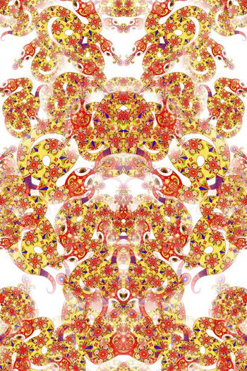 民族风印花华亿平台图片