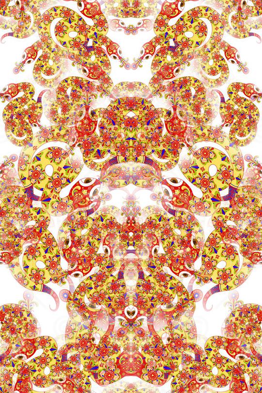 民族风印花华亿平台图片