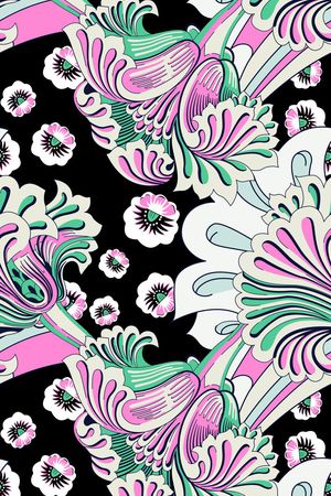 潮流时尚印花华亿平台图片