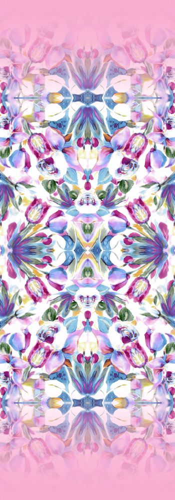 503286-水彩花卉长巾