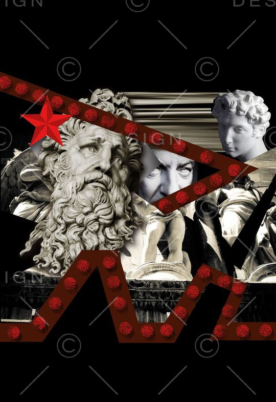 潮流时尚印花华亿平台图片