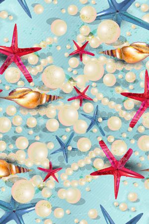 抽象复古印花华亿平台图片