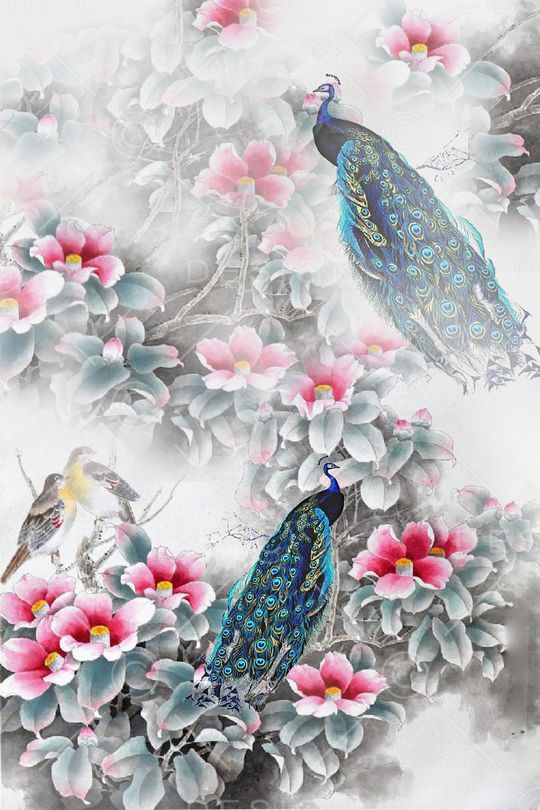 中国风印花华亿平台图片