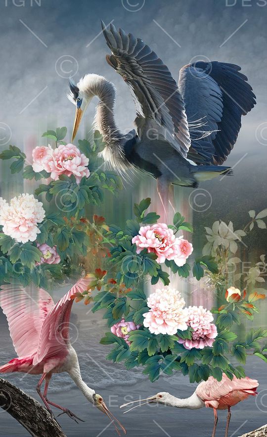 潮流时尚印花华亿平台图片