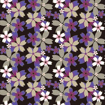 日式礼盒图案印花华亿平台图片