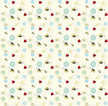 清新可爱印花华亿平台图片