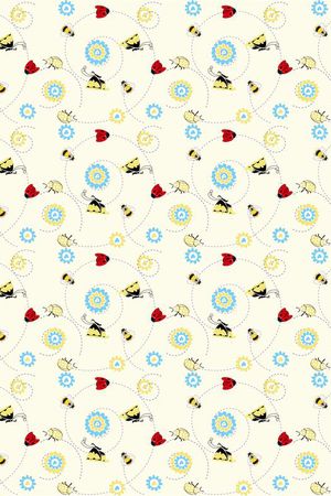 清新可爱印花华亿平台图片