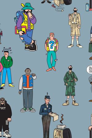 时尚潮人印花华亿平台图片