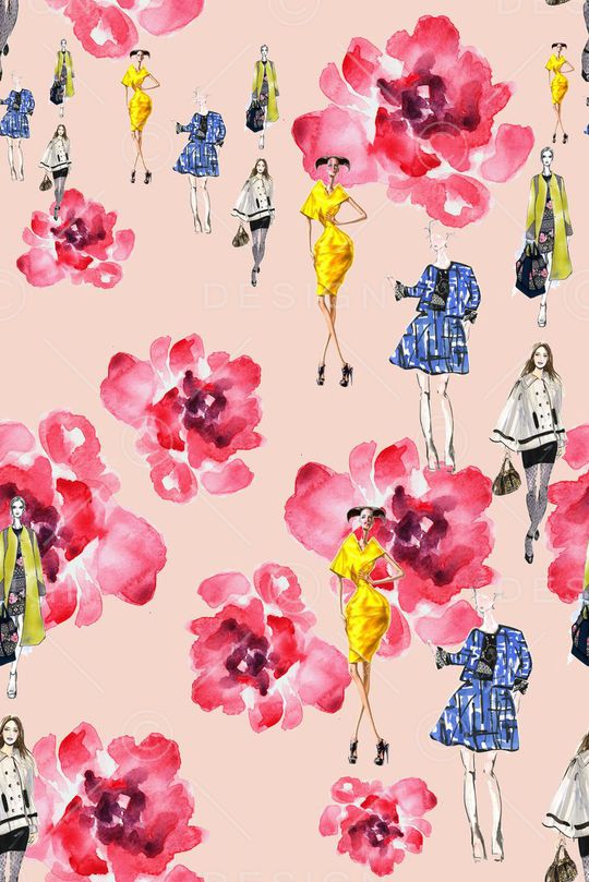 时尚印花华亿平台图片