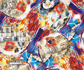 欧式印花华亿平台图片