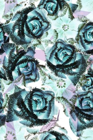 抽象印花华亿平台图片