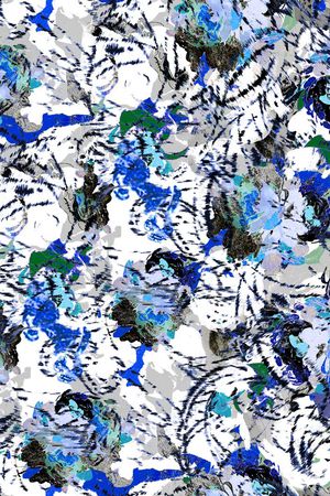 山石纹理印花华亿平台图片