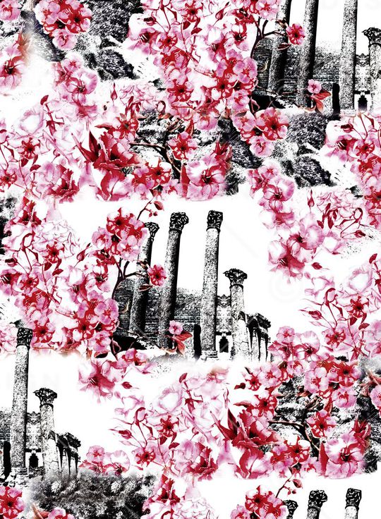 中国风印花华亿平台图片