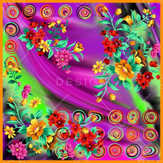 中国风印花华亿平台图片