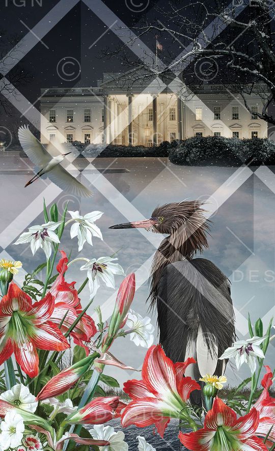 潮流时尚印花华亿平台图片