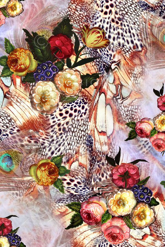 豹纹印花华亿平台图片