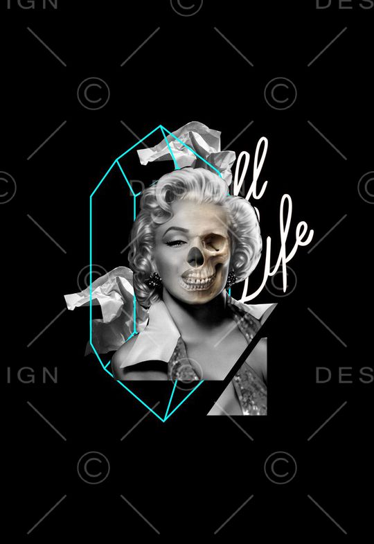 潮流时尚印花华亿平台图片