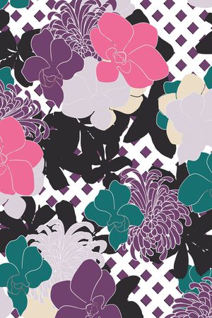 几何印花华亿平台图片