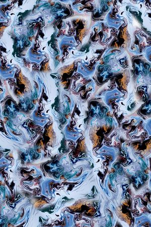 抽象印花华亿平台图片